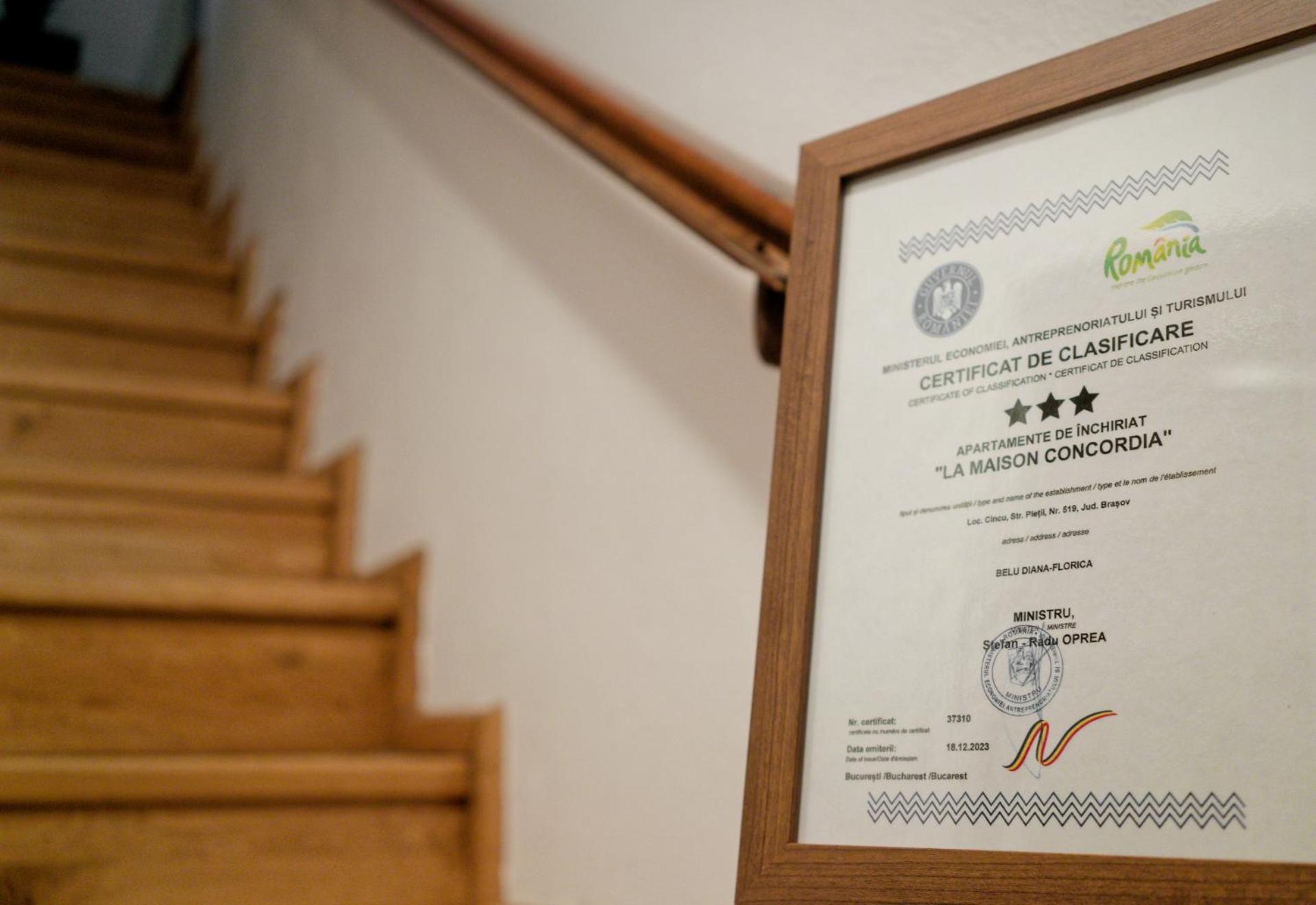 ,, La Maison Concordia " Cincu Dış mekan fotoğraf